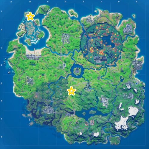 チャレンジ Fortnite 隠し